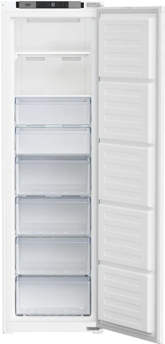 Beko BFNA247E30SN Inbouw Vrieskast 220L - NoFrost - 6 Vakken - afbeelding 6 van 6