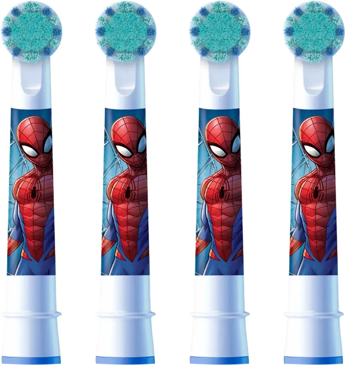 Oral-B Pro Kids Opzetborstels Spiderman - 4 Stuks