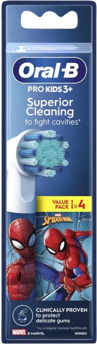 Oral-B Pro Kids Opzetborstels Spiderman