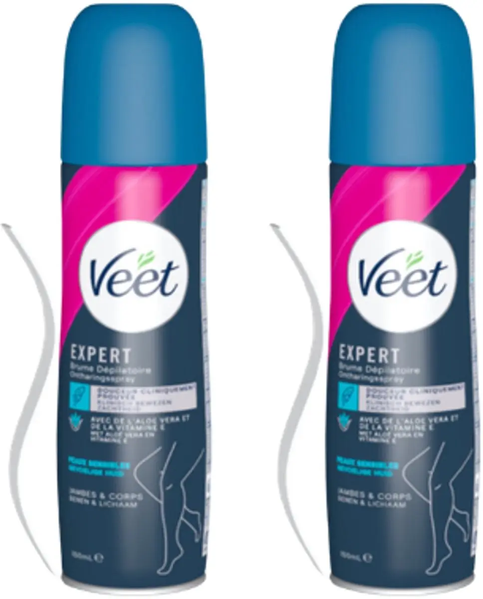 Veet Ontharingsspray Gevoelige Huid 300ml