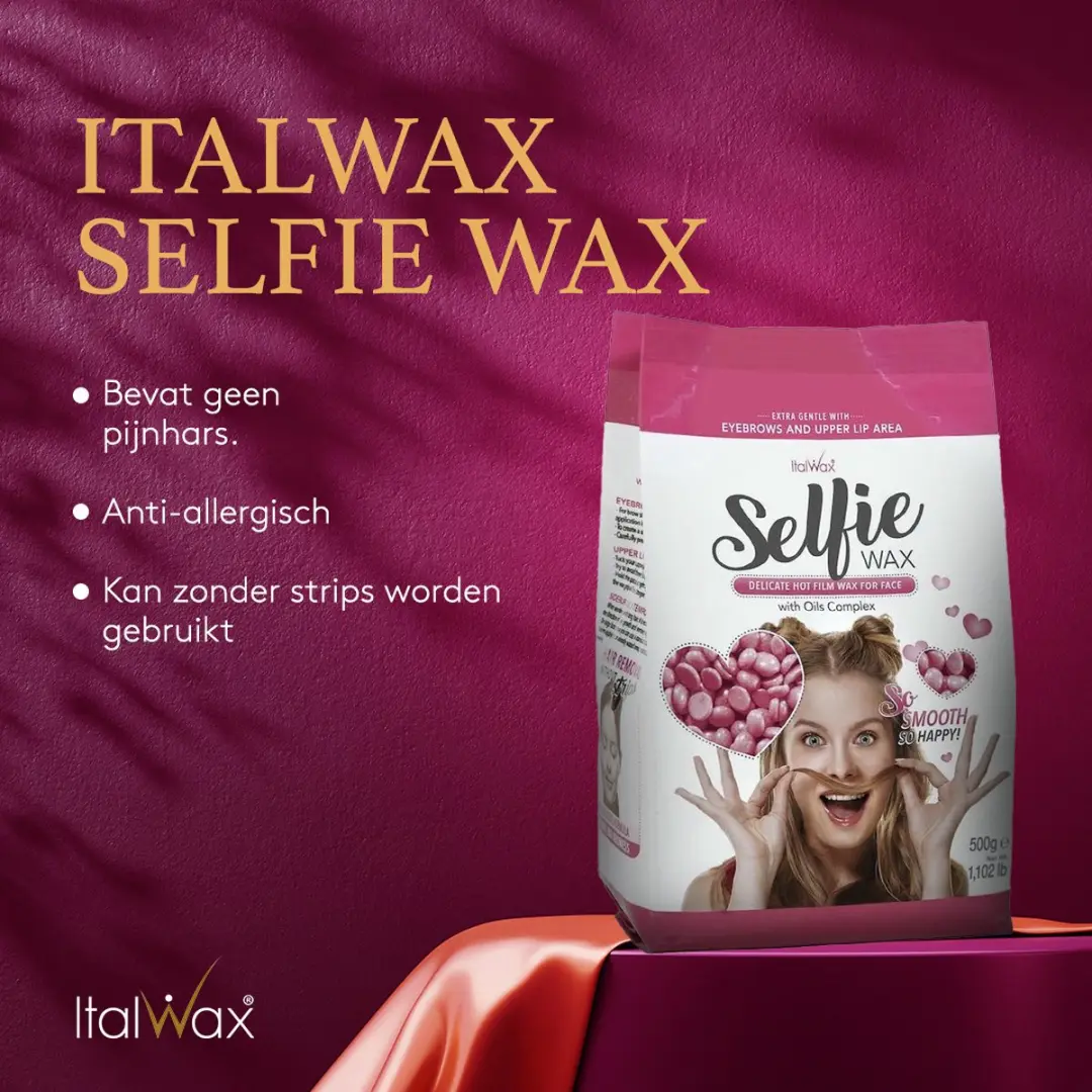 Italwax Selfie Wax 500g Ontharingswas