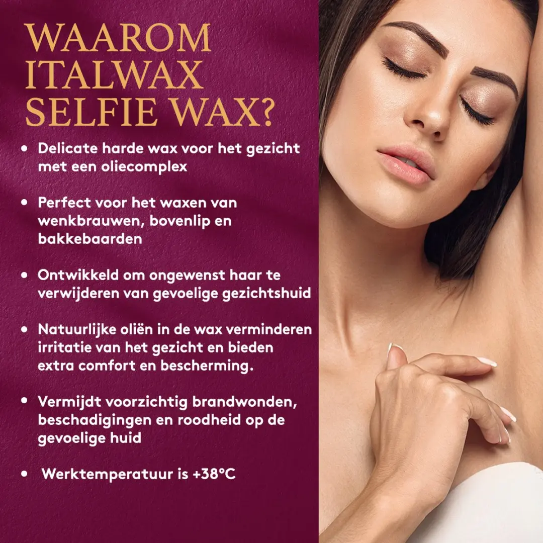 Italwax Selfie Wax 500g Ontharingswas - afbeelding 6 van 6
