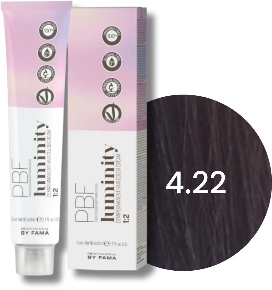 By Fama Luminity Ammoniakvrije Haarkleurverf 80ml