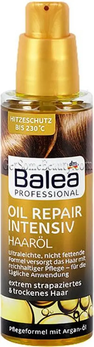 Balea Haarolie Intensieve Reparatie 100ml
