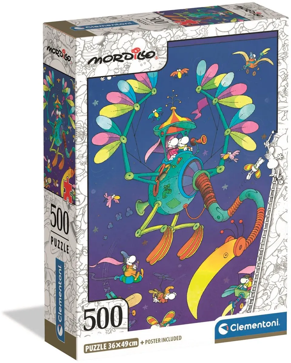 Clementoni Mordillo The Journey Puzzel 500 Stuks