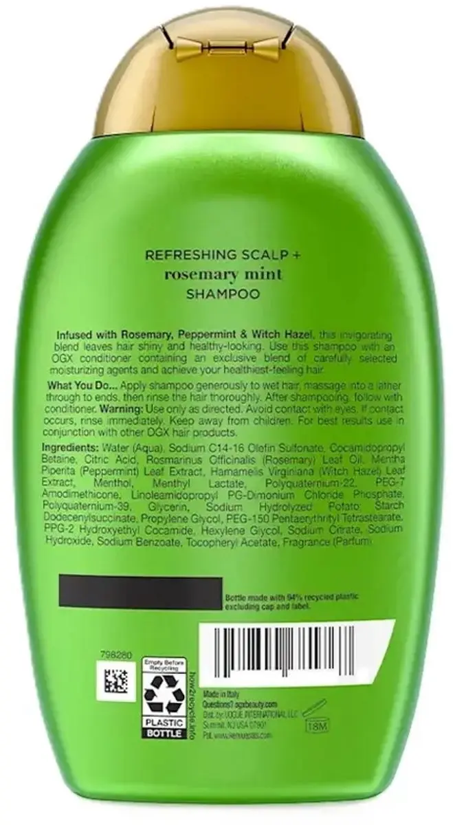 OGX Shampoo Rosemary Mint 385ml