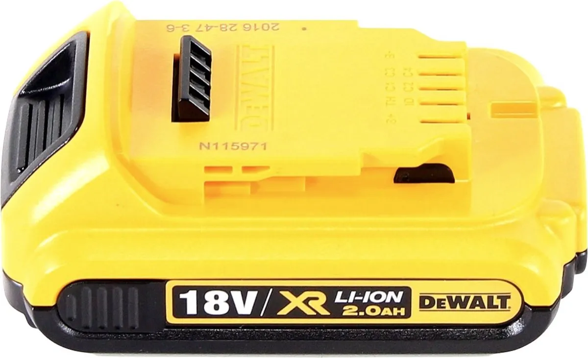DeWalt DCD791NT Accuboormachine 18V 70Nm Borstelloos - 1x 2.0Ah Accu - afbeelding 2 van 5