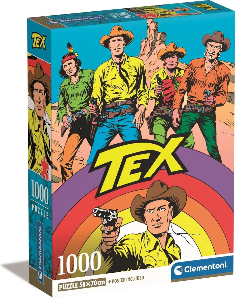 Clementoni Puzzel 1000 Stuks Multicolor - o.a. Volwassenen