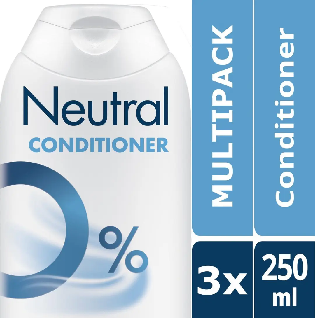 Neutral Parfumvrij Conditioner 3x250ml