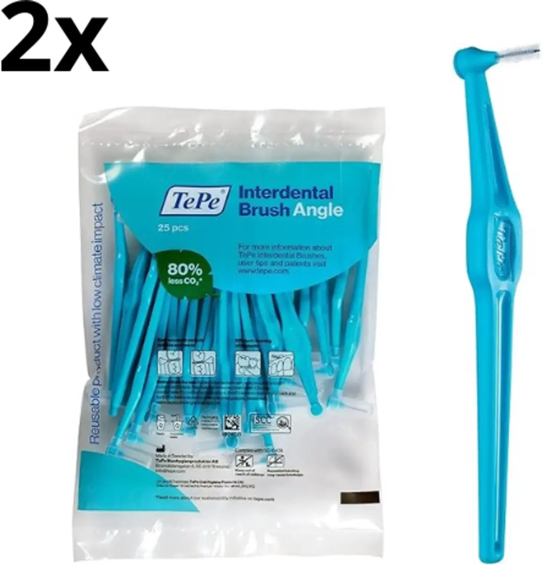 TePe Angle Tandenborstels Blauw