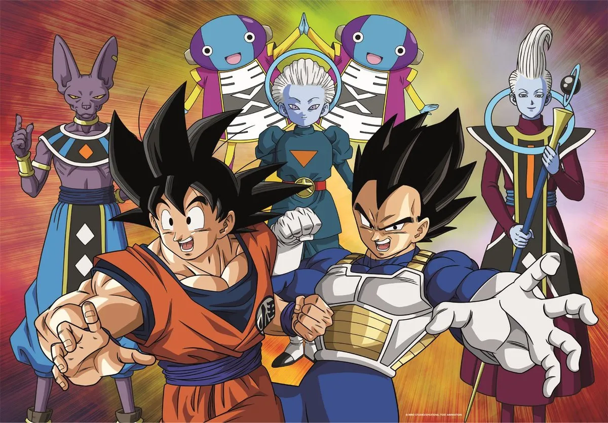 Clementoni Dragonball Anime Collection Puzzel 500 Stuks