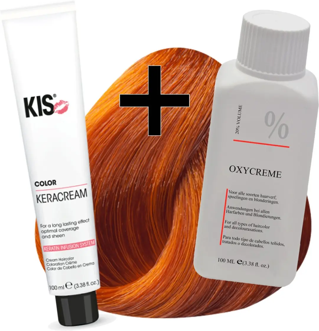 KIS Haarverfset 8K Licht Koper 100ml