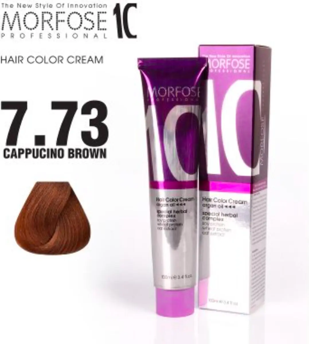 Morfose Color Cream 7.73 Intens Cappuccino Brown 100ml
