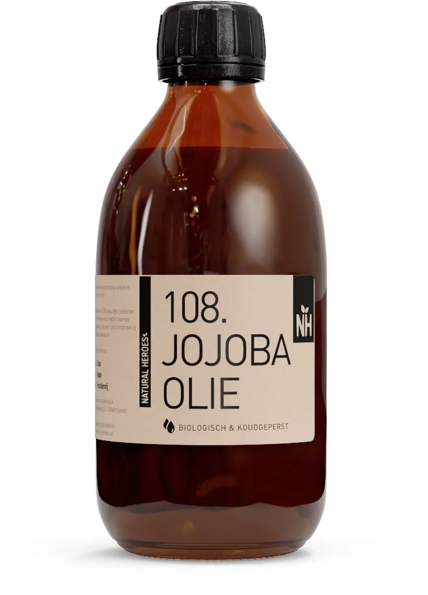 Natural Heroes Biologisch Jojoba Olie Koudgeperst 300ml