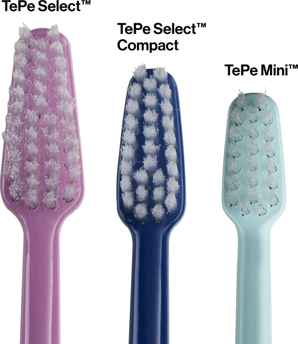 TePe Select Compact Soft Tandenborstel - Multi colour