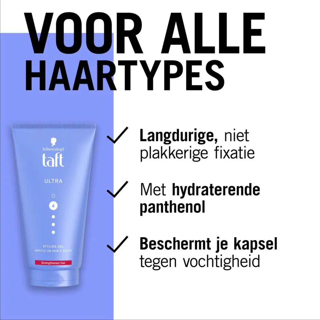Taft Ultra Styling Gel - 6x150ml