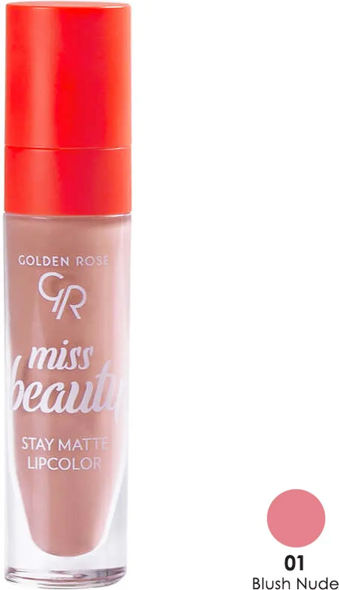 Golden Rose Miss Beauty Stay Matte Lipcolor 01 Blush Nude - 5.5ml