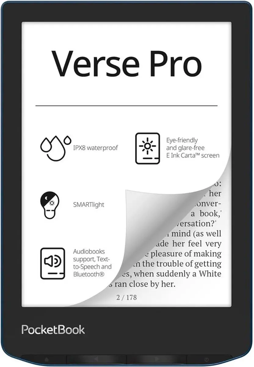 PocketBook Verse Pro PB634-A-WW eReader