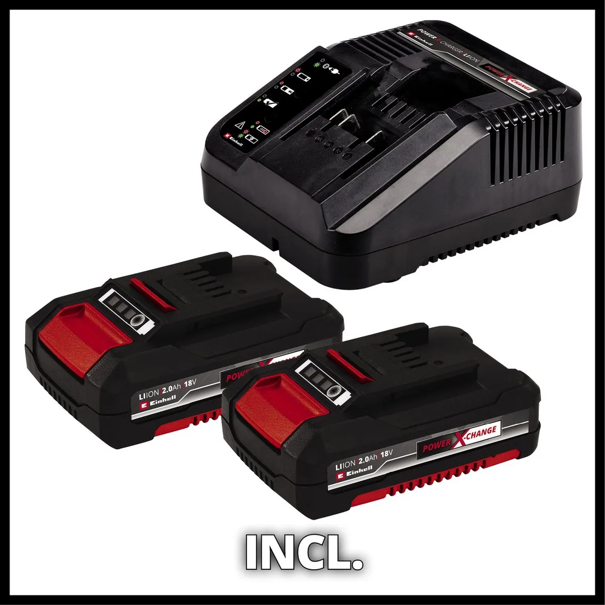 Einhell TE-CD 18/45 3X-Li+22 Accu Boor-/Schroefmachine - 45 Nm - 22-delig - afbeelding 4 van 6