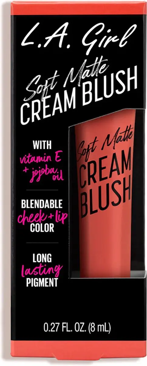 L.A. Girl Soft Matte Cream Blush Hot Shot - 8ml