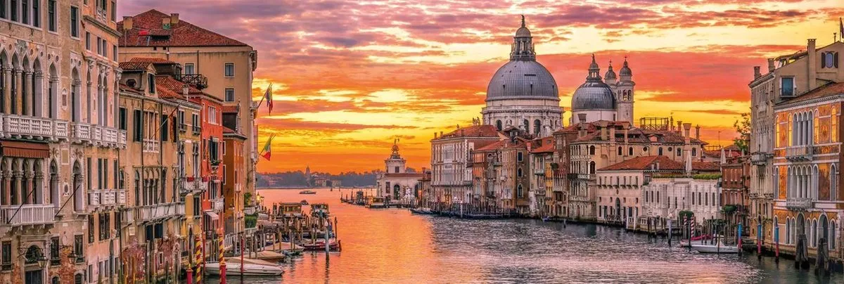 Clementoni The Grand Canal-Venice Puzzel 1000 Stuks - Multi Kleur