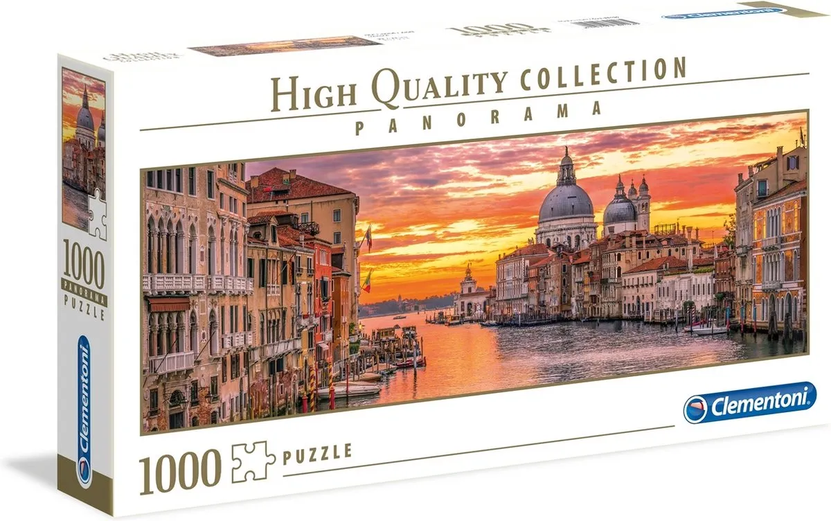 Clementoni The Grand Canal-Venice Puzzel 1000 Stuks