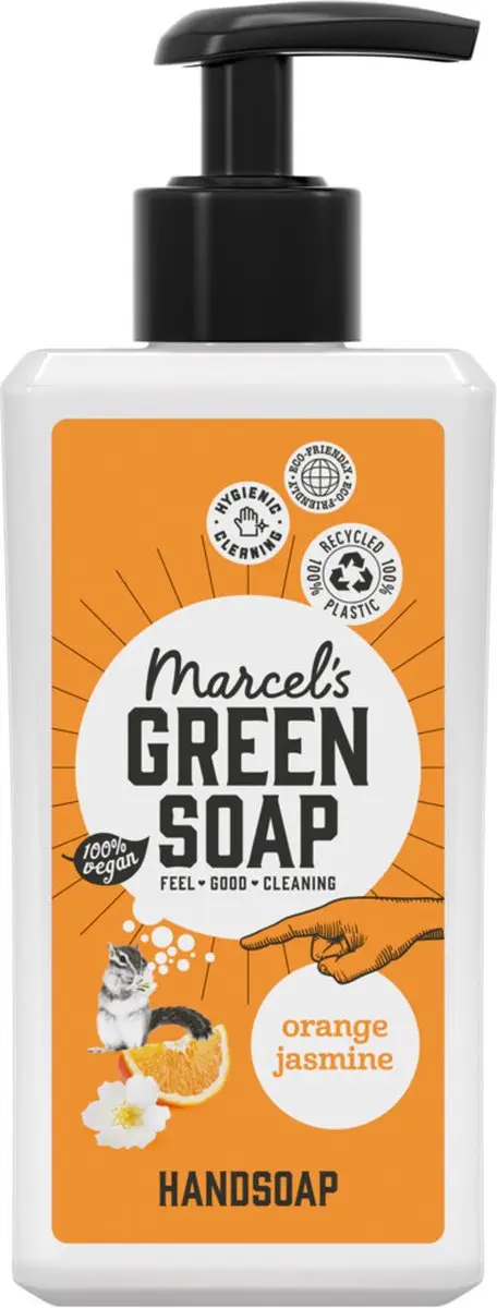 Marcel's Green Soap Handzeep Sinaasappel & Jasmijn 250ml - afbeelding 6 van 6