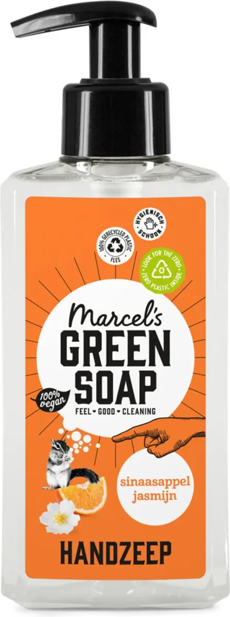 Marcel's Green Soap Handzeep Sinaasappel & Jasmijn 250ml