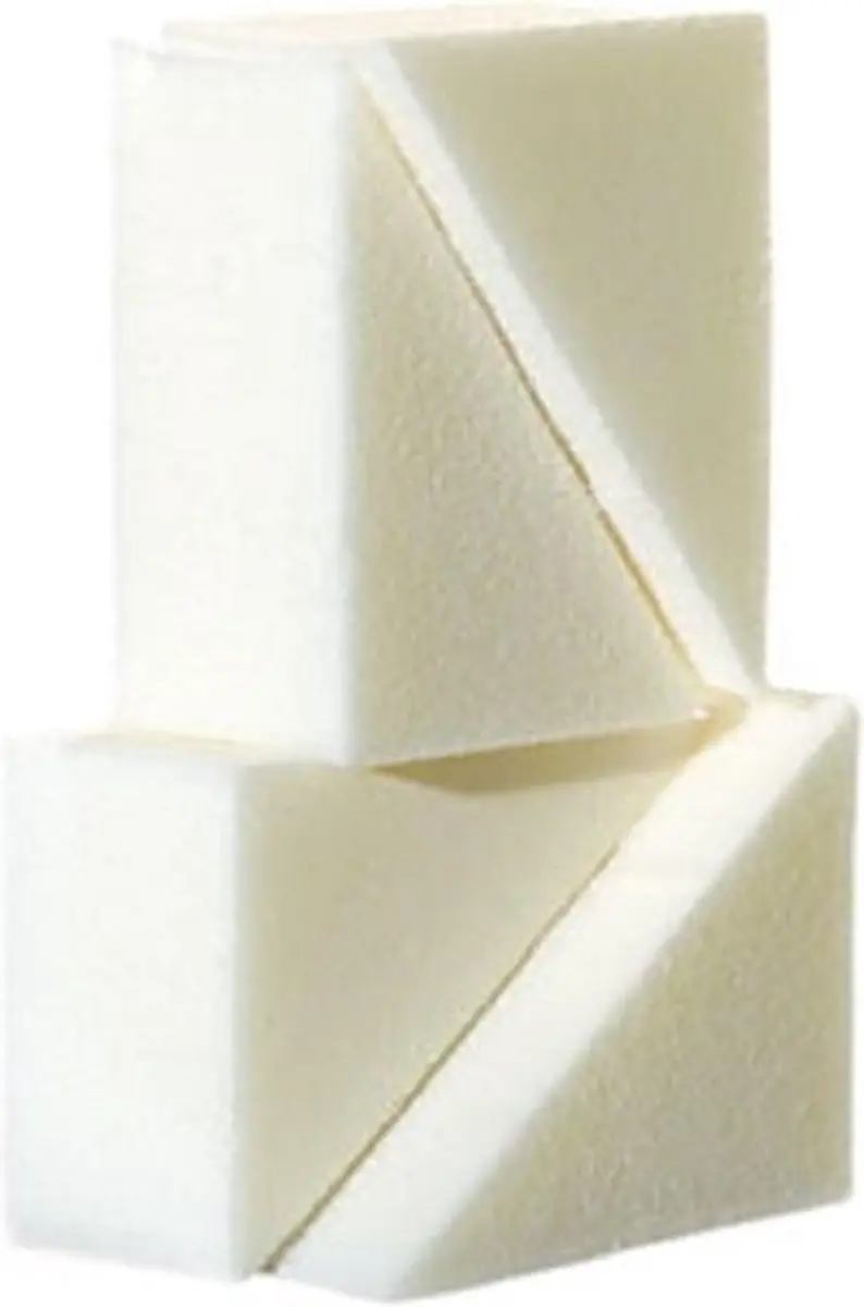 Grimas Latex Sponsjes - 4 Stuks - Wit