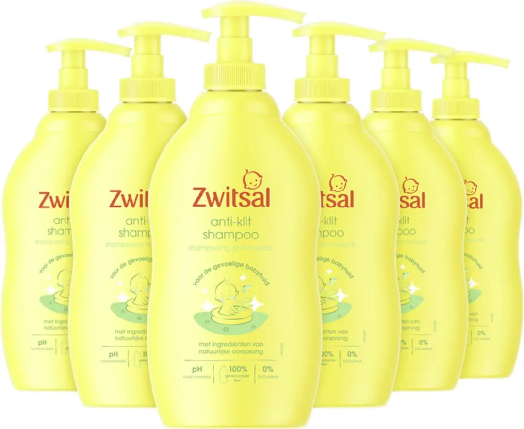Zwitsal Anti-Klit Shampoo - 6x200ml