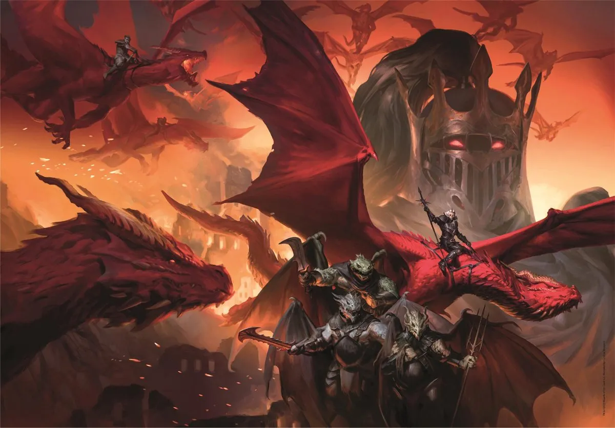 Clementoni Dungeons & Dragons Puzzel 1000 Stuks