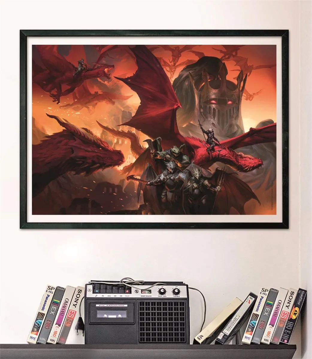 Clementoni Dungeons & Dragons Puzzel 1000 Stuks - afbeelding 6 van 6