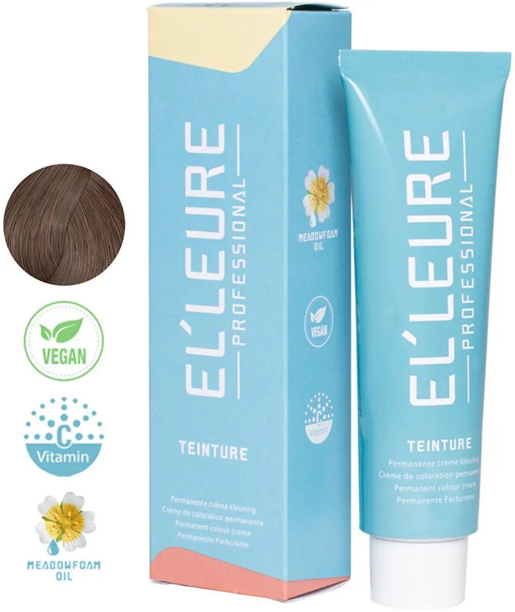 Elleure Haarverf 6.42 Koperparelblond 100ml