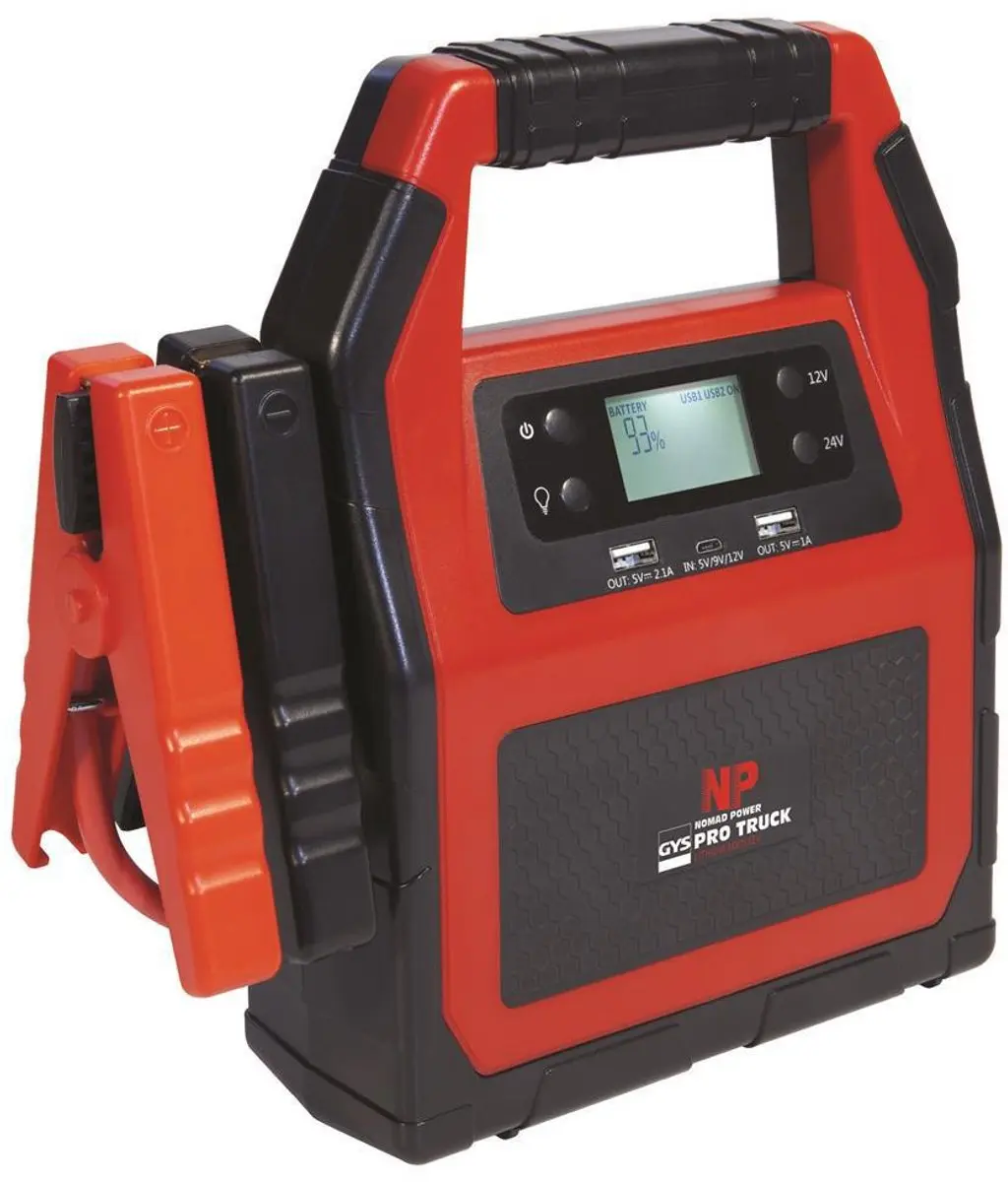 Gys Booster Lithium Nomad Power PRO 5192027527 - Rood/Zwart