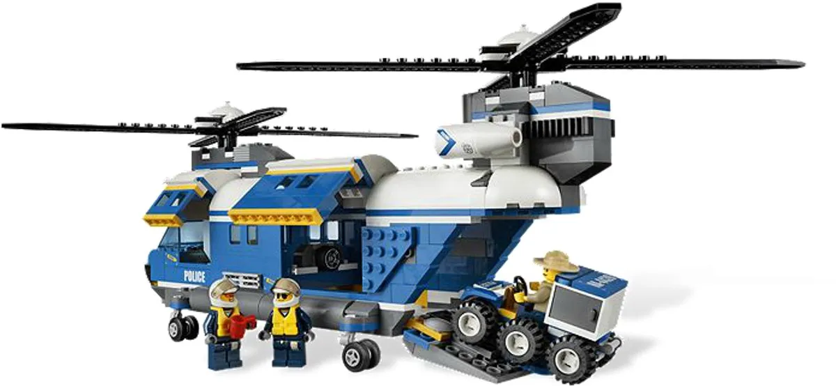LEGO City Vrachthelikopter 4439 - 393 Stukken