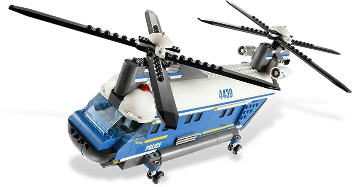 LEGO City Vrachthelikopter 4439 - 393 Stukken