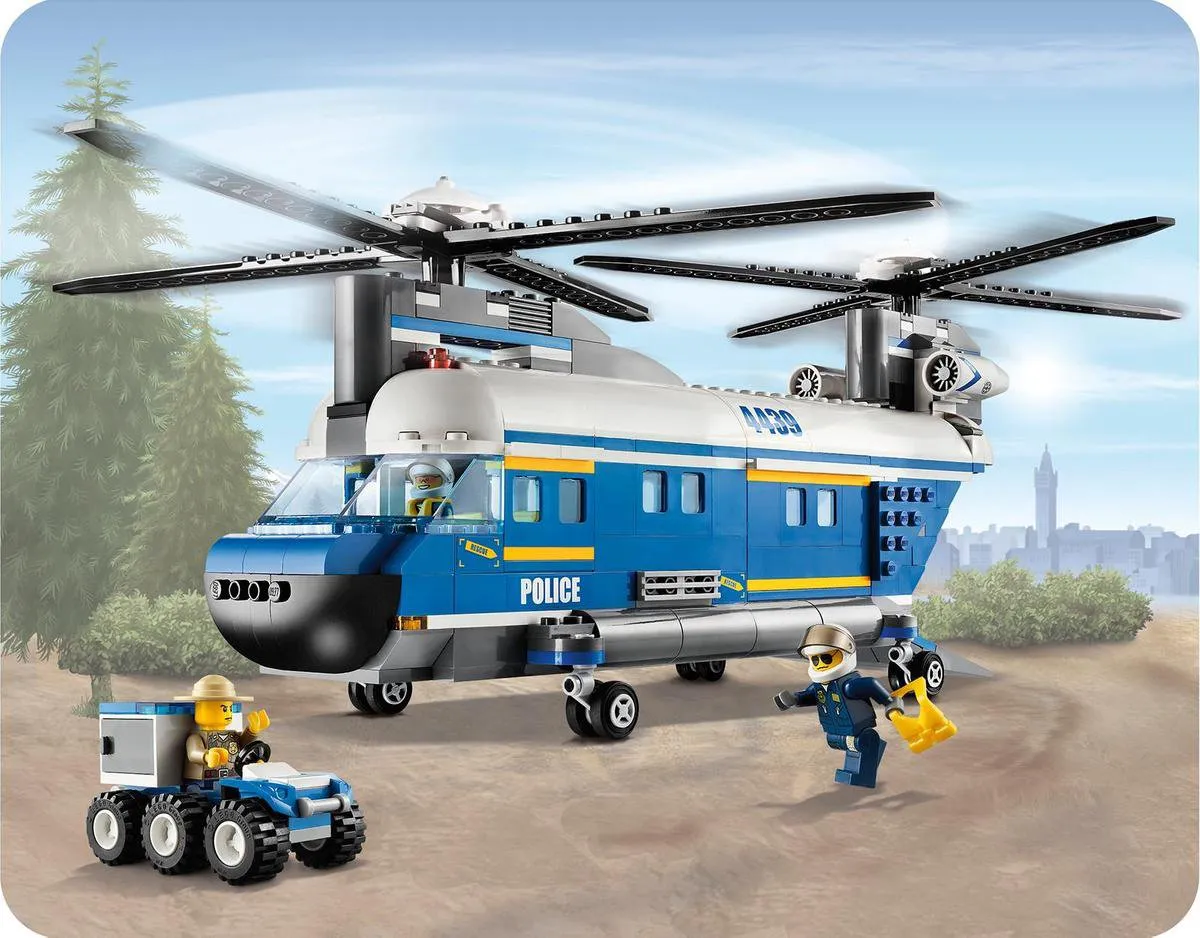 LEGO City Vrachthelikopter 4439 - 393 Stukken