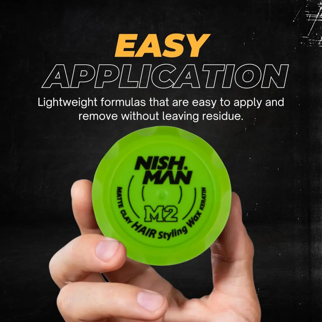 Nishman M2 Matte Clay Wax Keratine 100ml