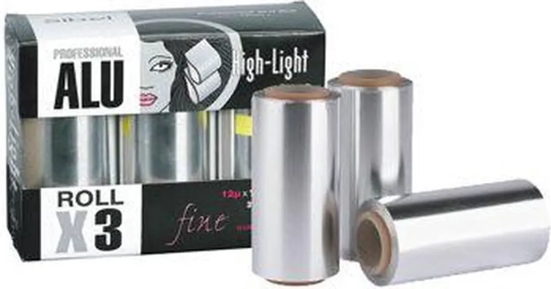 Sibel Aluminiumfolie 3 Rollen 12µm 12cm x 100m
