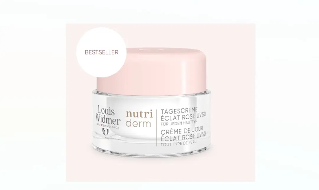Louis Widmer Nutriderm Dagcrème Eclat Rosé UV50 50ml
