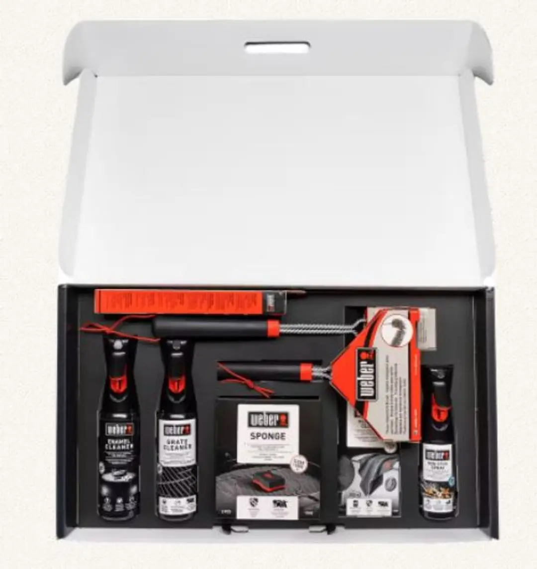 Weber Reinigingsset Geëmailleerde Gasbarbecues - 8 Stuks