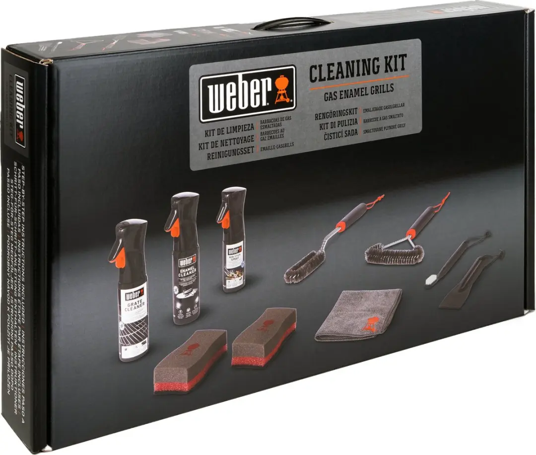 Weber Reinigingsset Geëmailleerde Gasbarbecues - 8 Stuks