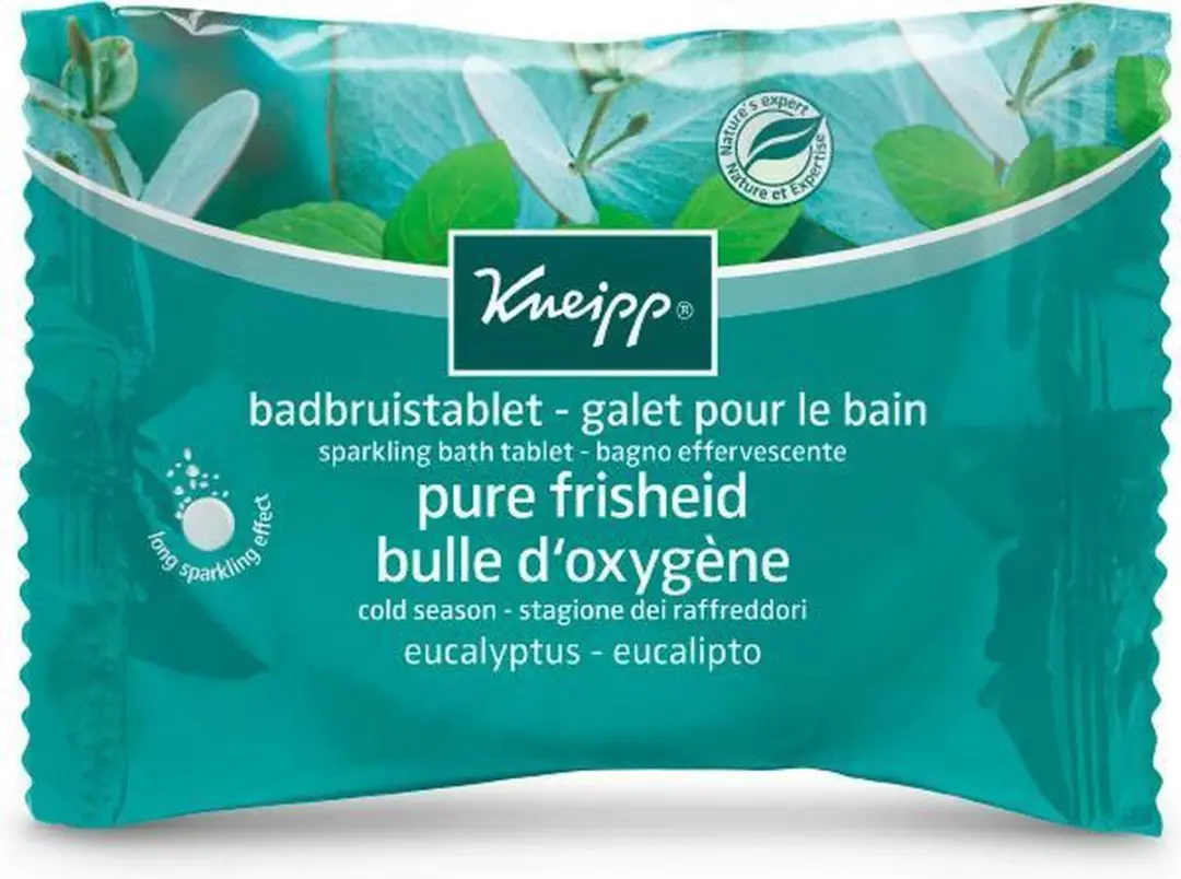 Kneipp Badbruistablet Mint Eucalyptus 80g