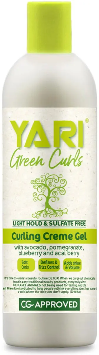 Yari Green Curls Curling Crème Gel 355ml
