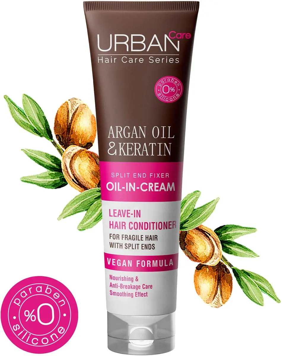 Urban Care Argan & Keratine Leave-In Conditioner Spray 200ml