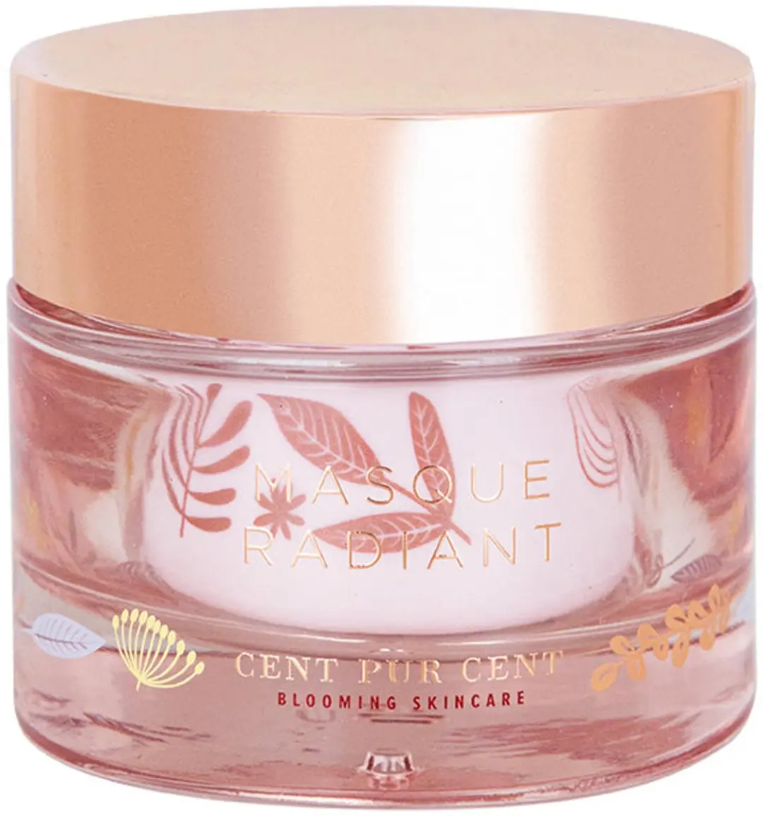 Cent Pur Cent Radiant Clay Mask Roze - 50ml
