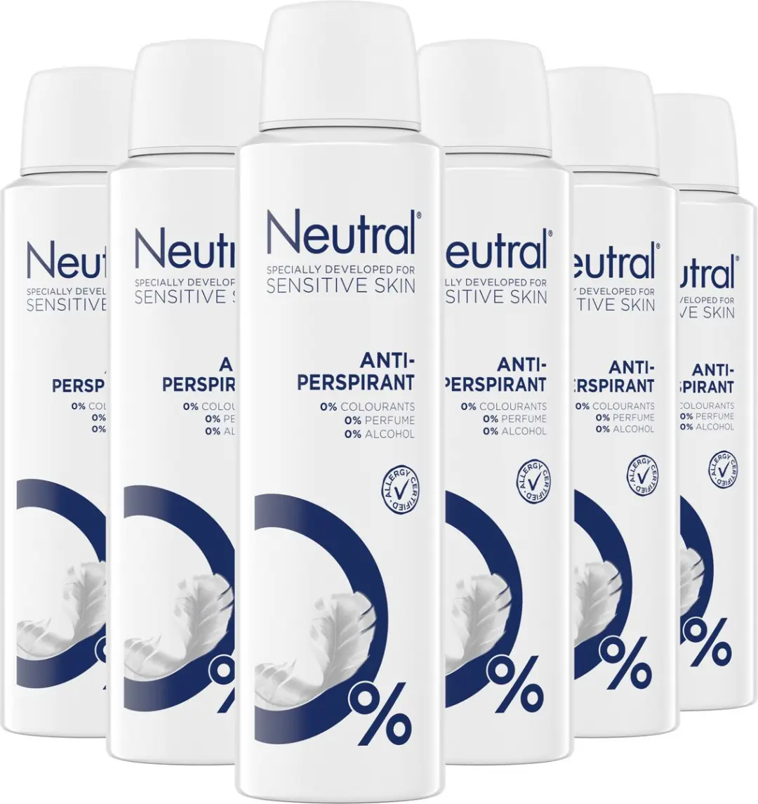 Neutral Parfumvrije Anti-Transpirant Spray 150ml