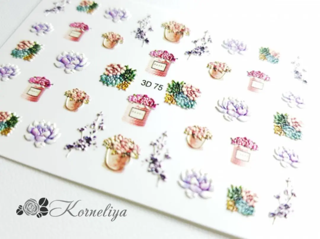 Korneliya 3D Waterdecal 075