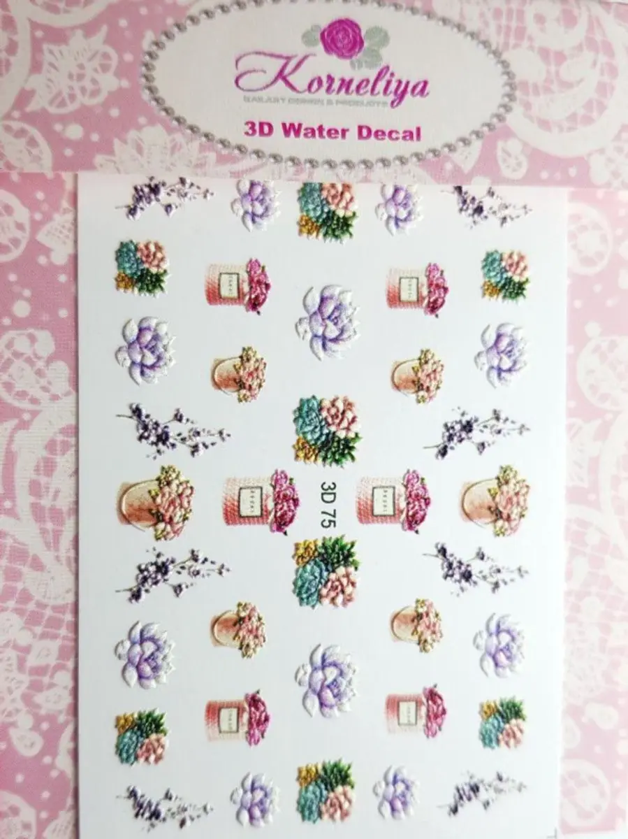 Korneliya 3D Waterdecal 075