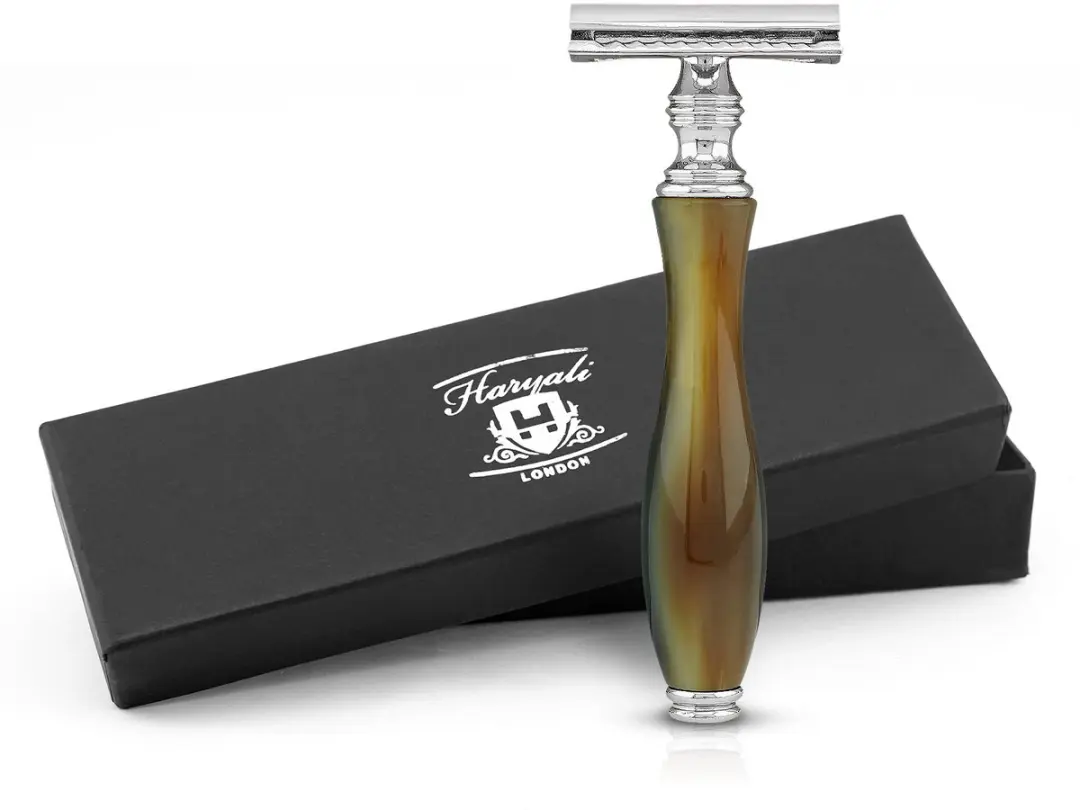 Haryali London Classic Double Edge Veiligheidsscheermes